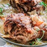 pork shanks with white beans