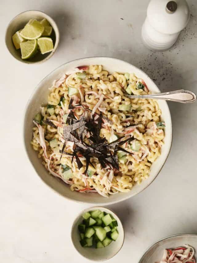 California Roll Macaroni Salad