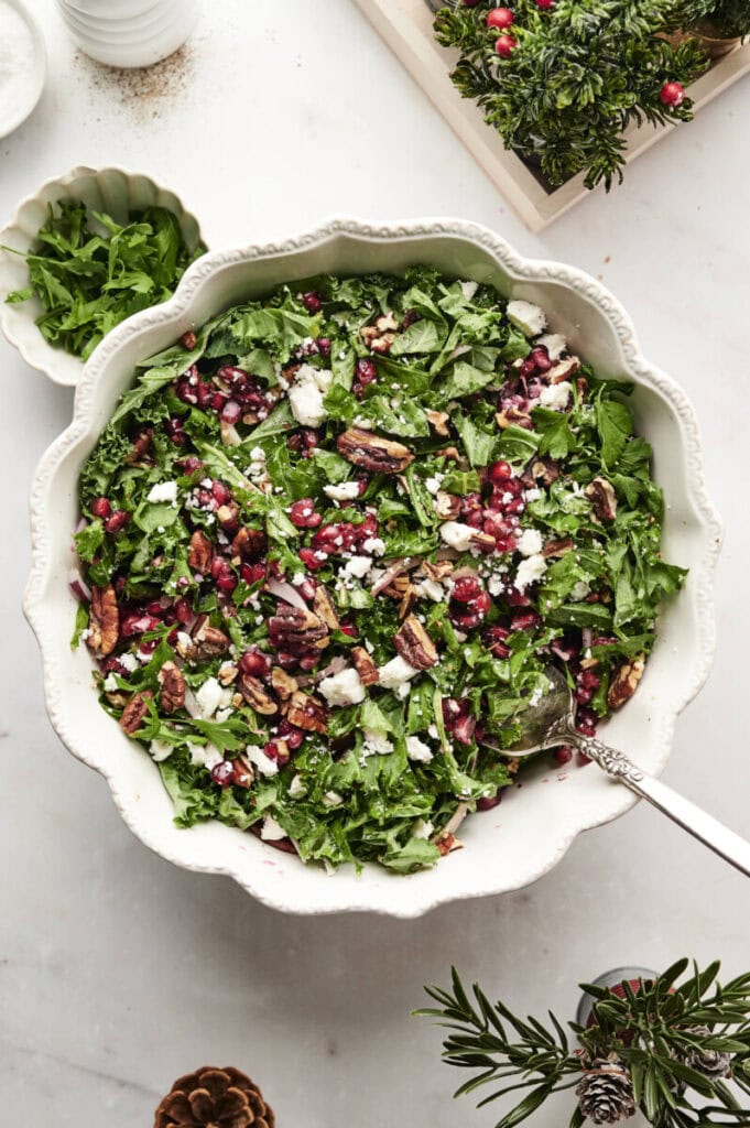 kale salad in bowl