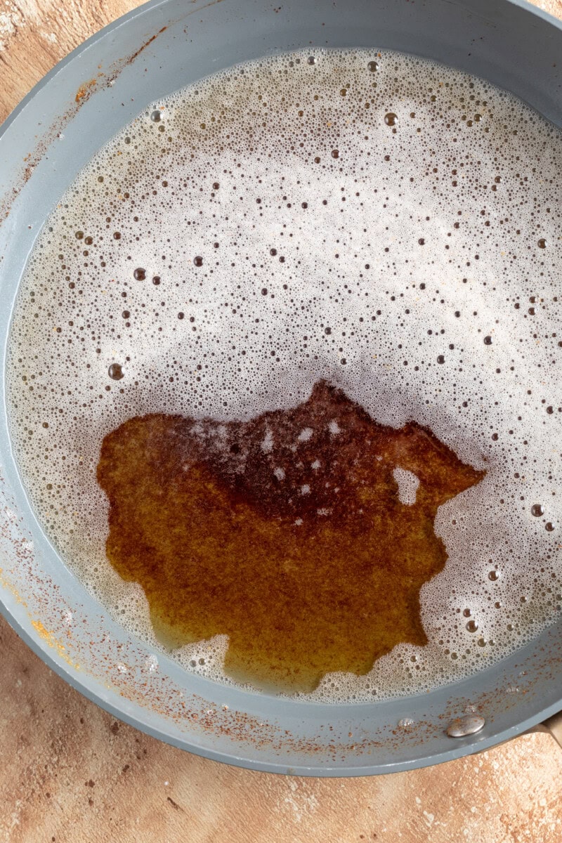 brown butter in a bowl 