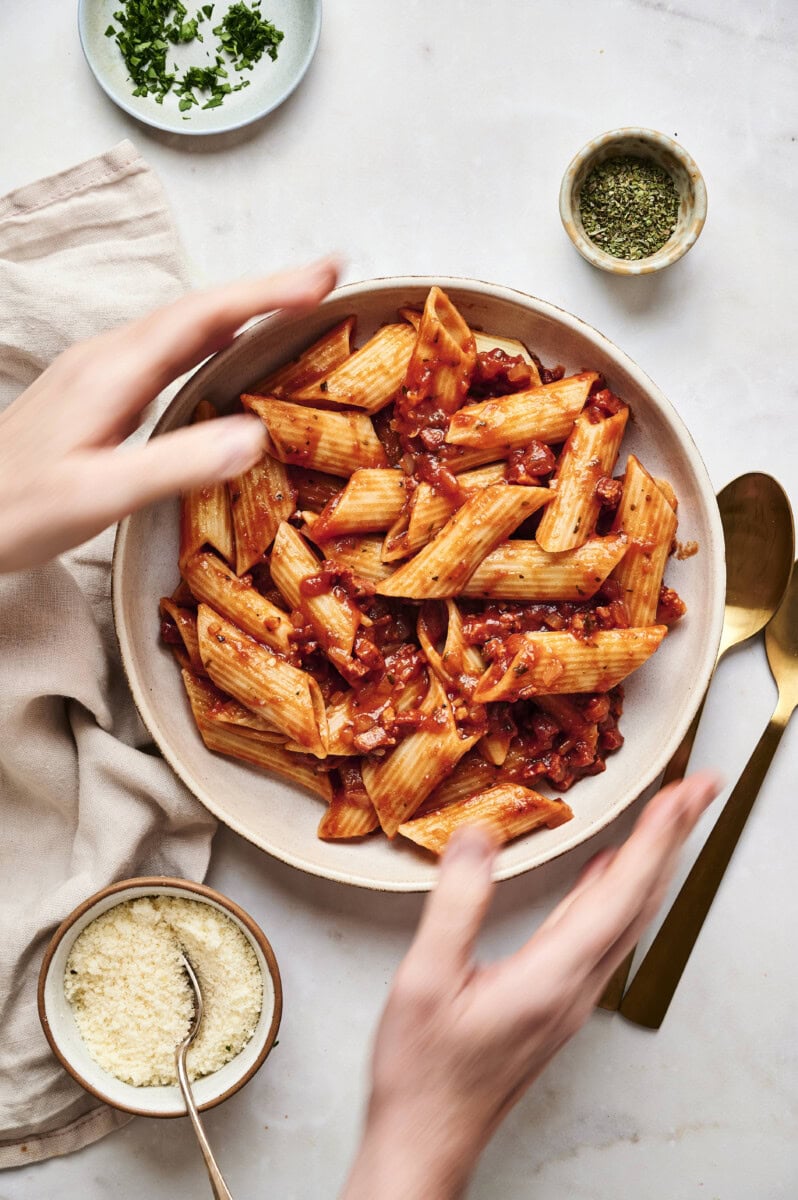 spanish chrorizo pasta