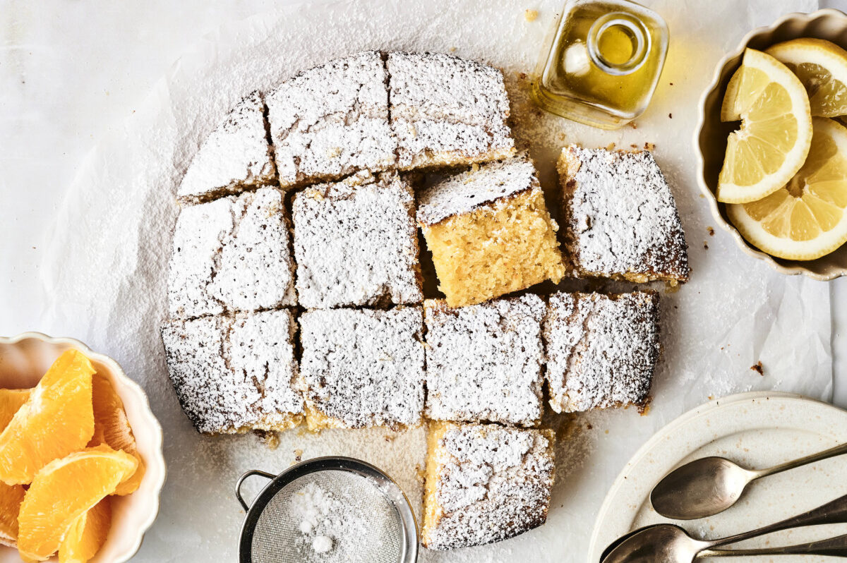 citrus olive oil cake