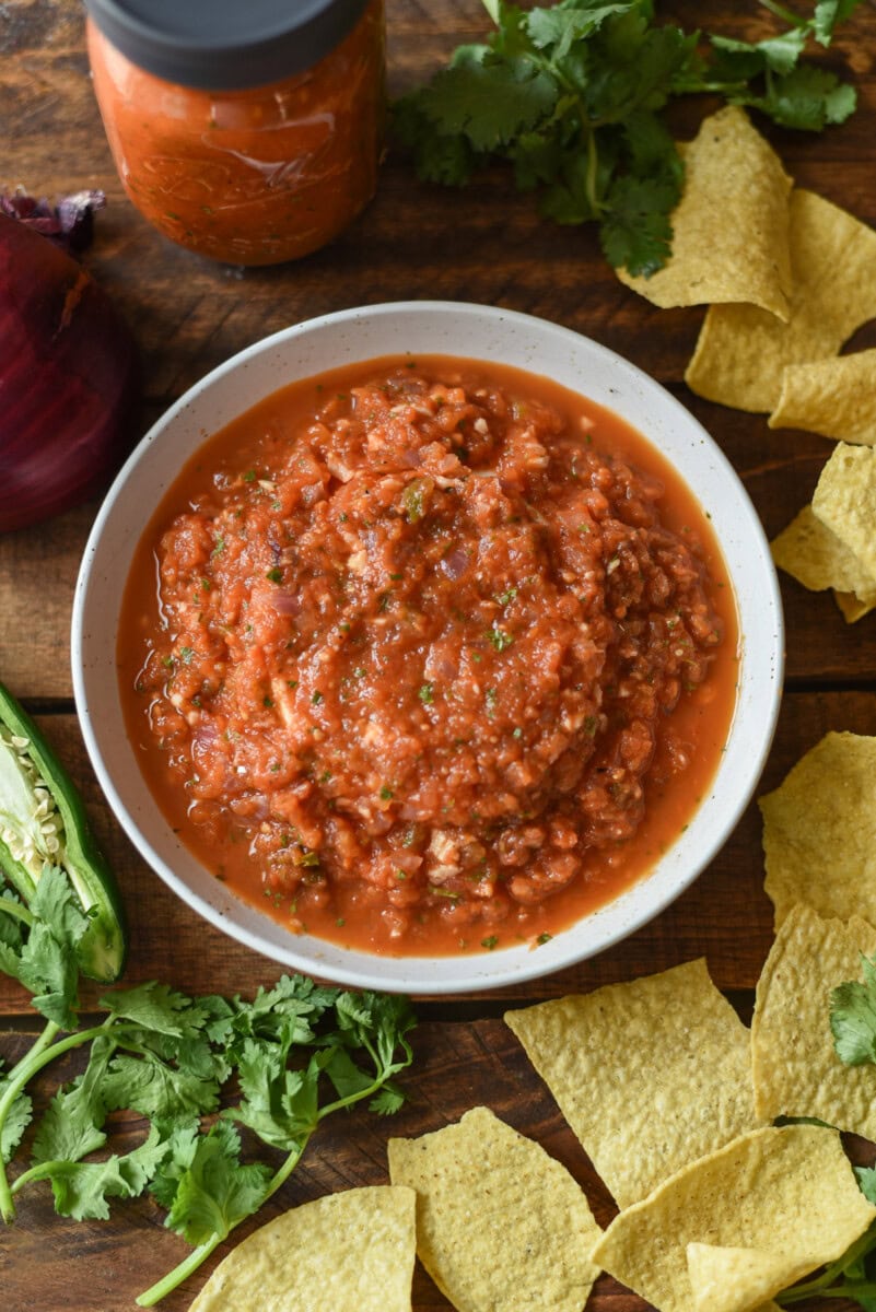 Roasted tomato salsa 