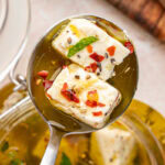 Marinated feta