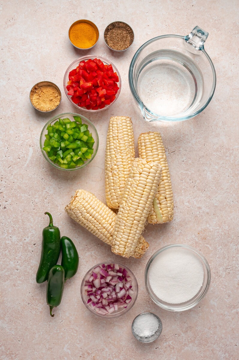 ingredients for corn relish