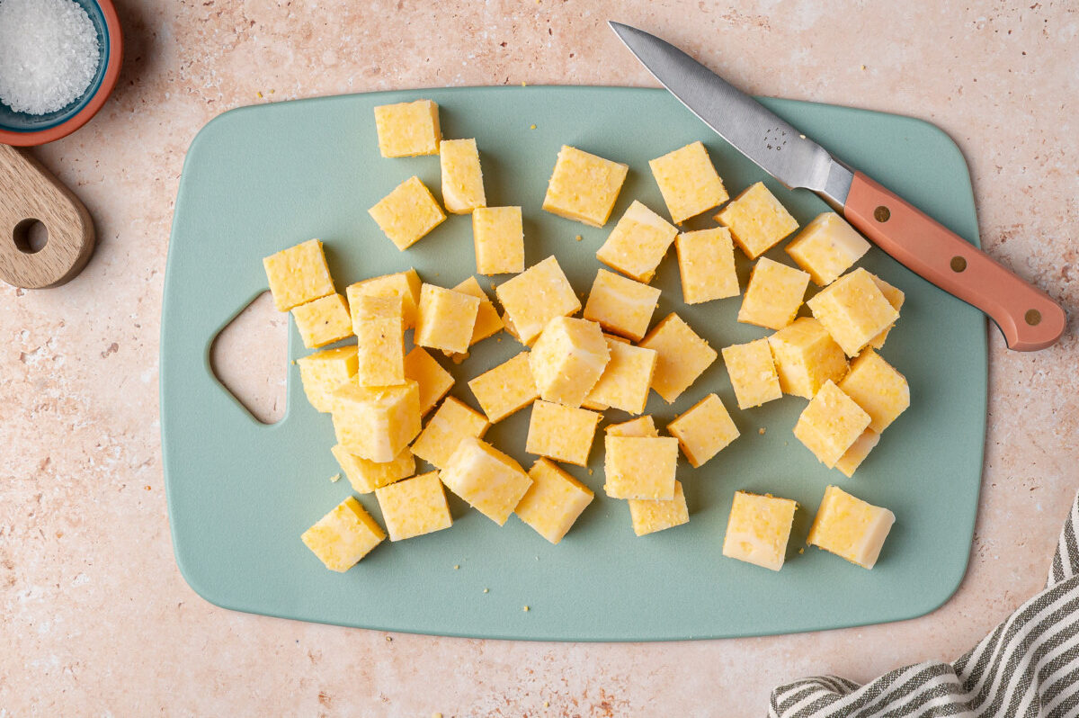cubed polenta 